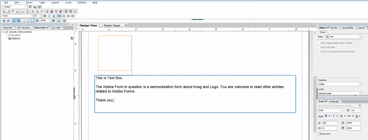 16.Form_添加Text文本内容