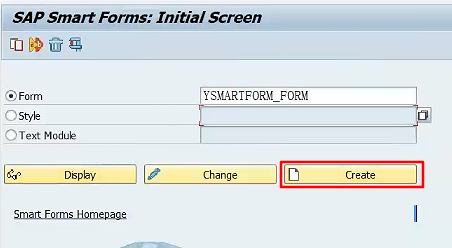 1.Smartform_创建界面